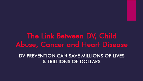 The Link Between Domestic Violence, Child Abuse, Cancer & Heart Disease